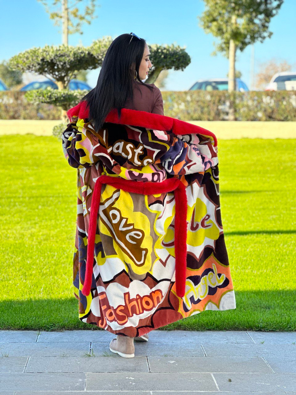 Шуба из норки