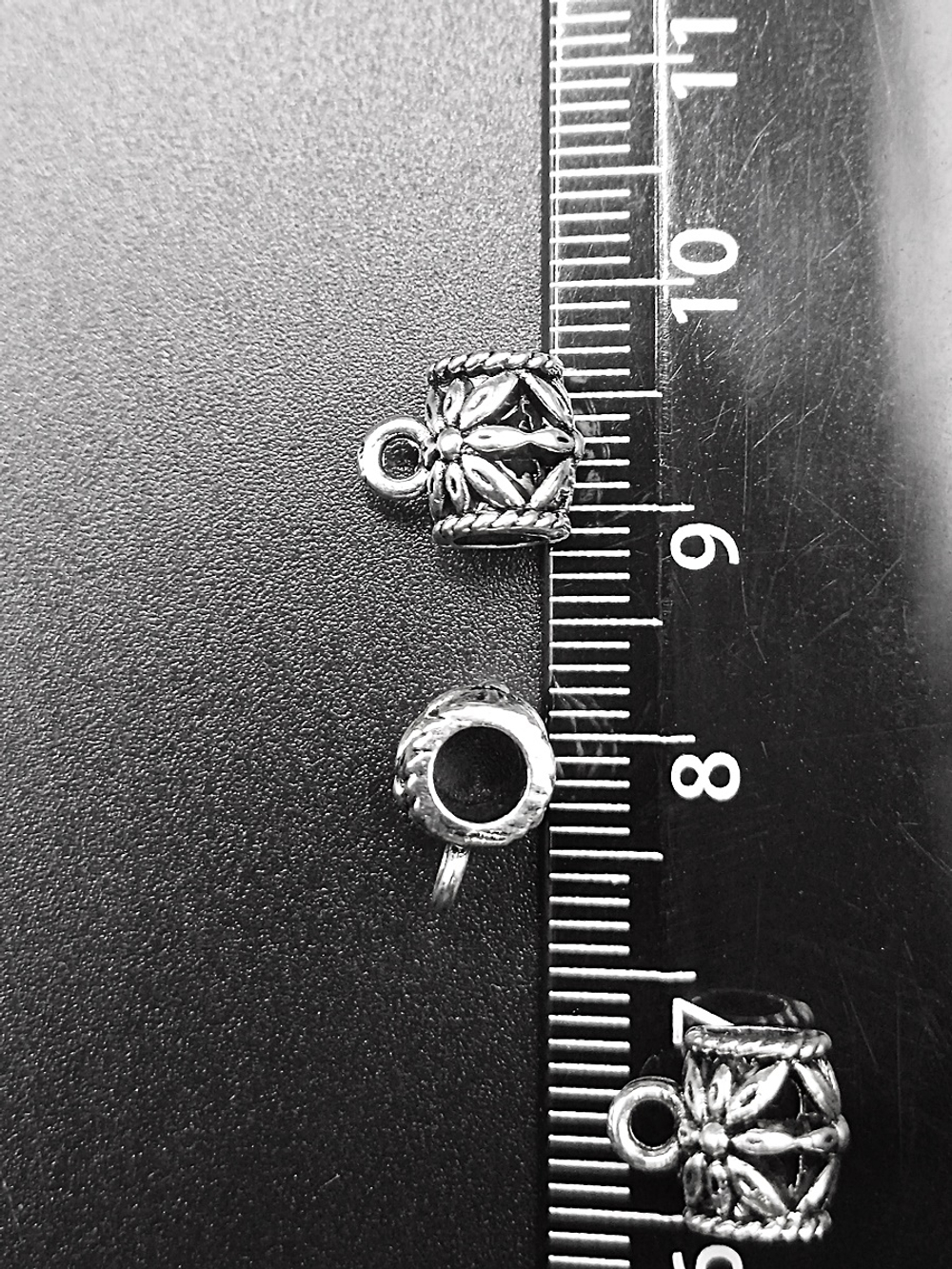 Бейлы (держатели для кулонов) "Цветок" для изготовления бижутерии.