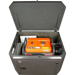 A-iPower A8000EAX бензиновый генератор в кожухе 1200 RAL 8019 с блоком АВР 400В/25А (8 pin) New УТ-11180719/29109