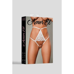 Откровенные трусики с доступом White (L)