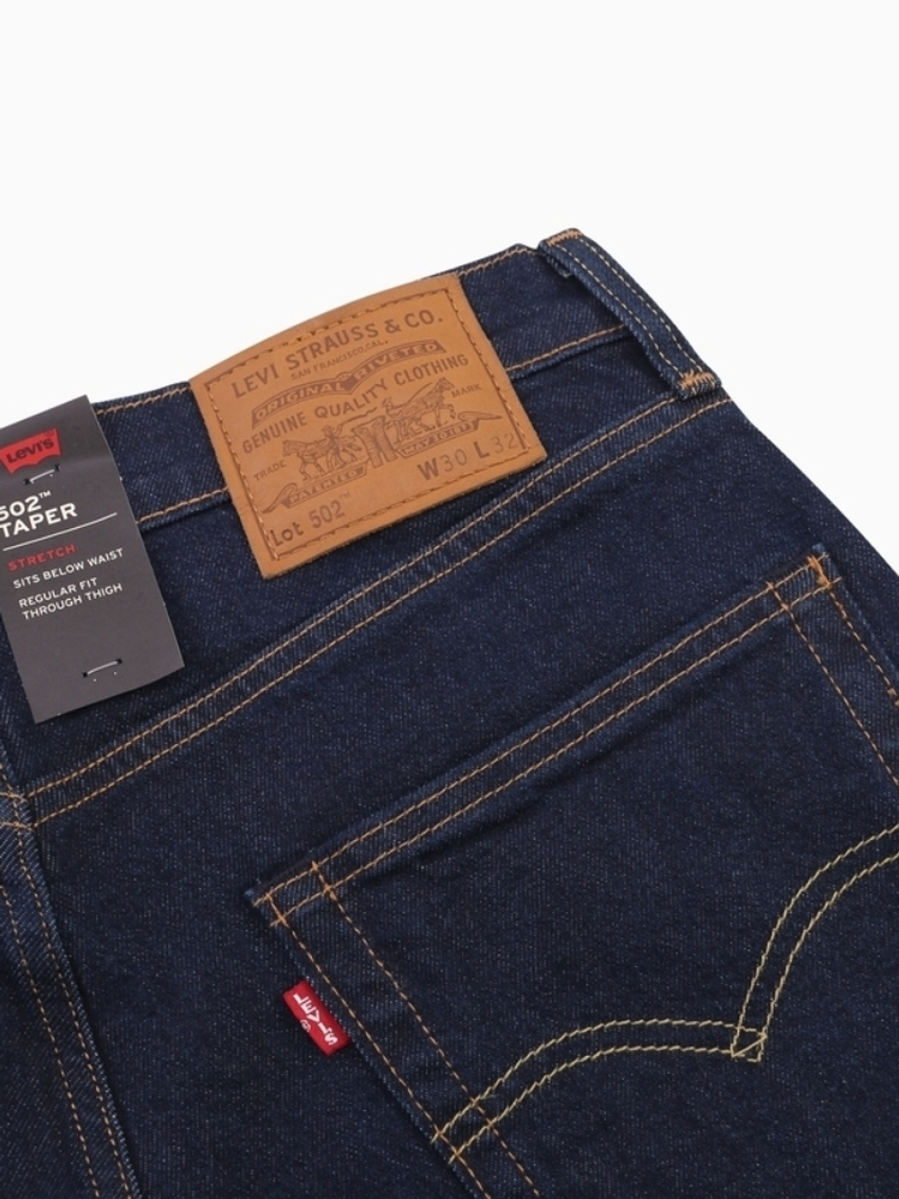 Мужские классические джинсы Levi's 502 Taper 29507-0945