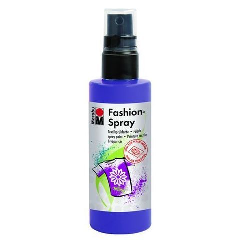 Краска-спрей для хлопка и льна Marabu-Fashion Spray 037 Слива