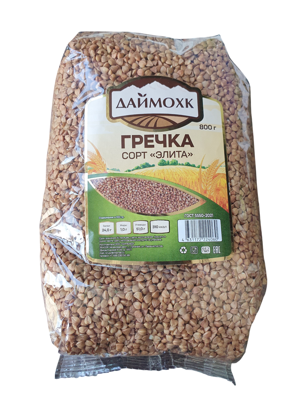 Гречка "Элита" Даймохк  800г