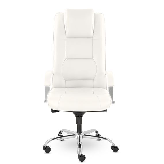 Кресло С-44 Борн В хром МБ S-0402 (белый)