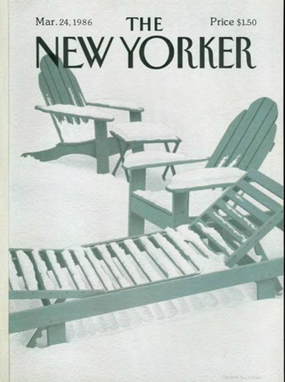 Журнал The New Yorker 24-03-1986