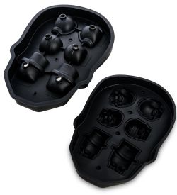 DN-04 Форма для льда «Череп в цилиндре»