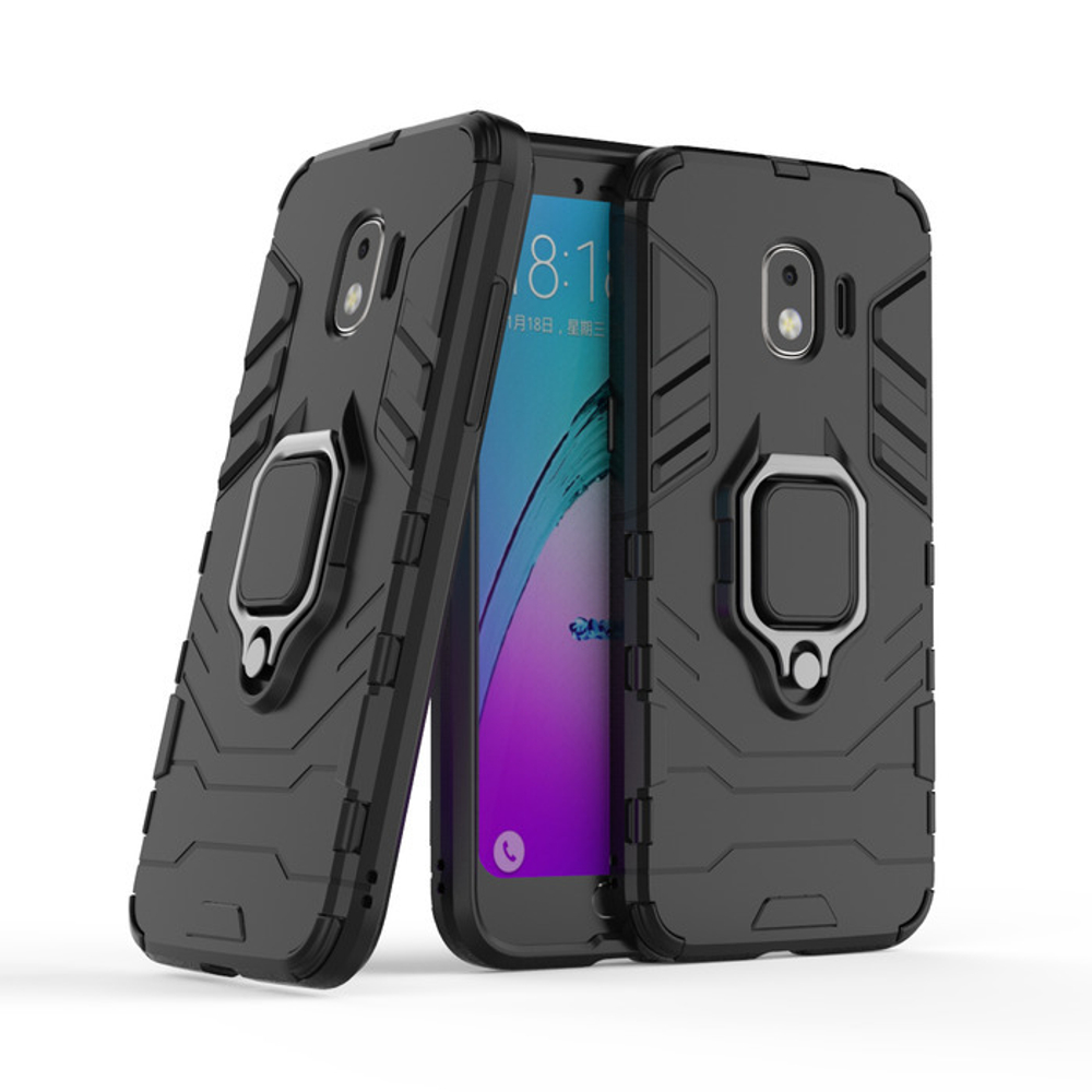 Противоударный чехол с кольцом Panther Case для Galaxy Samsung J2 PRO 2018 / J2 2018