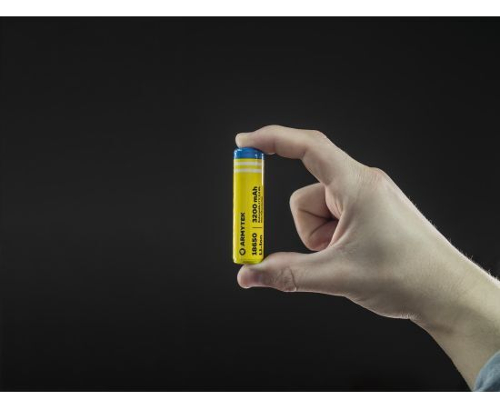 ARMYTEK 18650 LI-ION WITH PCB 3200 MAH (ЗАЩИЩЕННЫЙ)