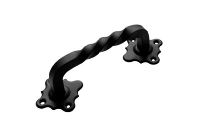 Ручка декоративная мод.6 200 мм черная