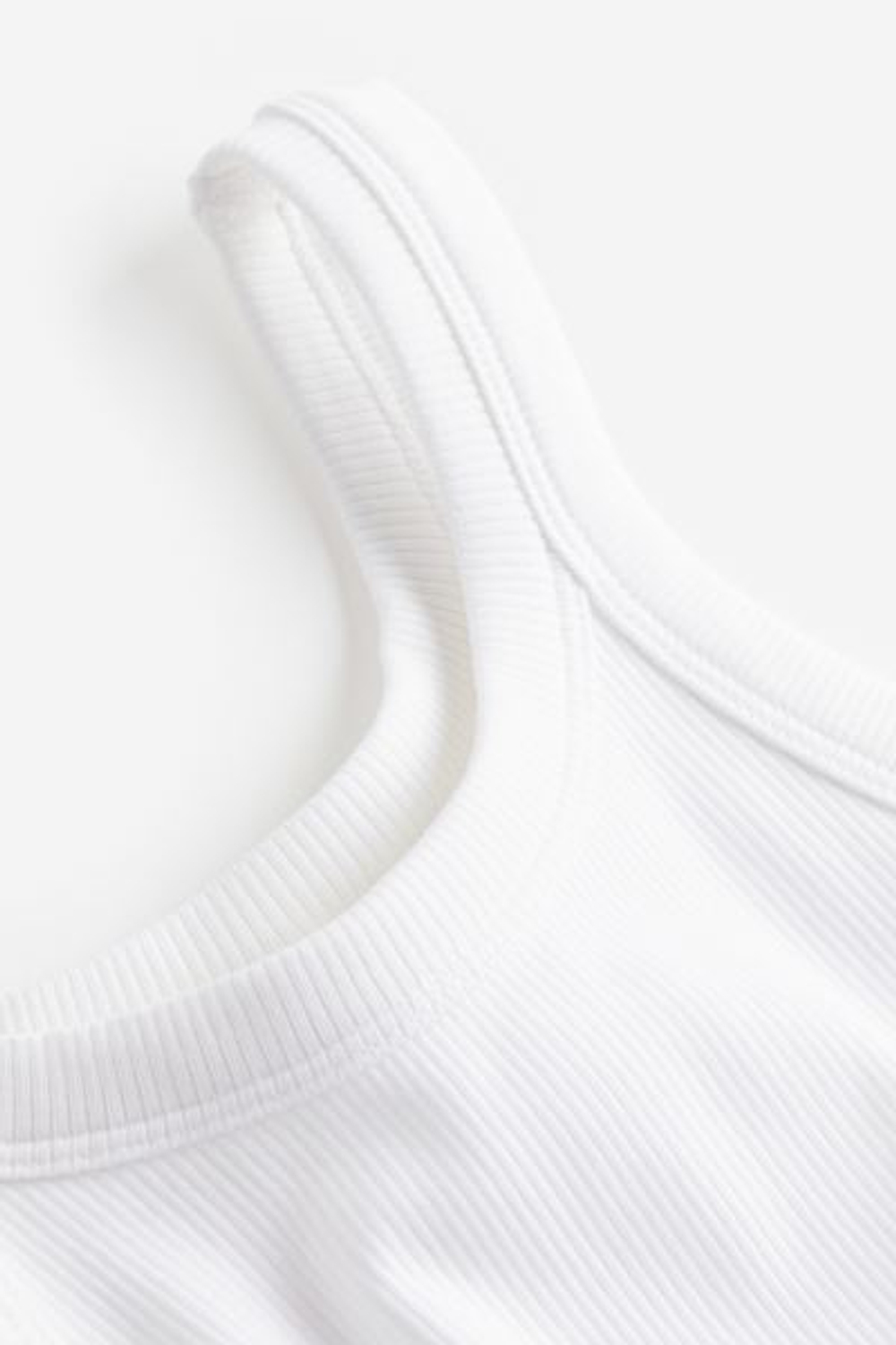 H&M Топ без рукавов, белый