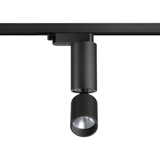 359319 PORT NT24 210 черный Светильник трековый однофазный трехжильный IP20 LED 5W 85-265V 3000K 600Лм TUBO