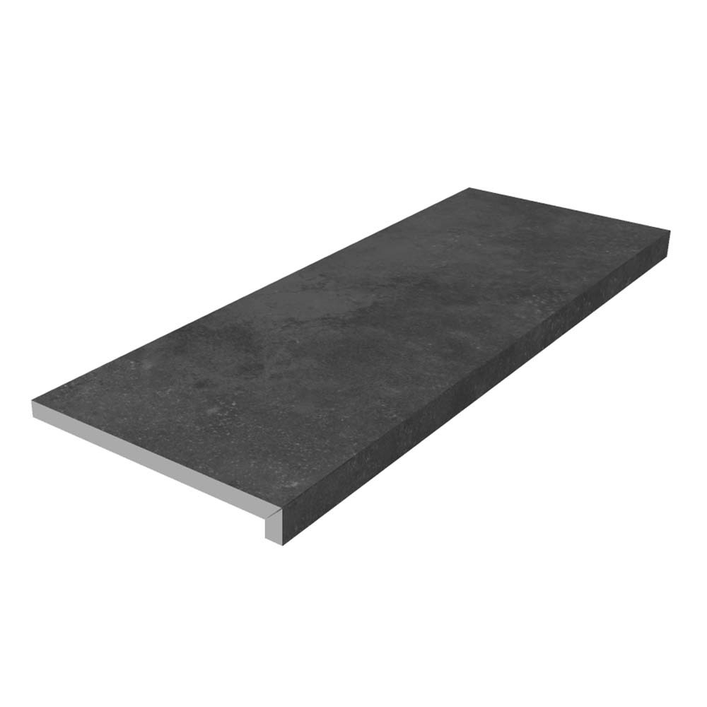 Cтупень угловая loft LIFEBRICK OUTDOOR LIMESTONE BLACK