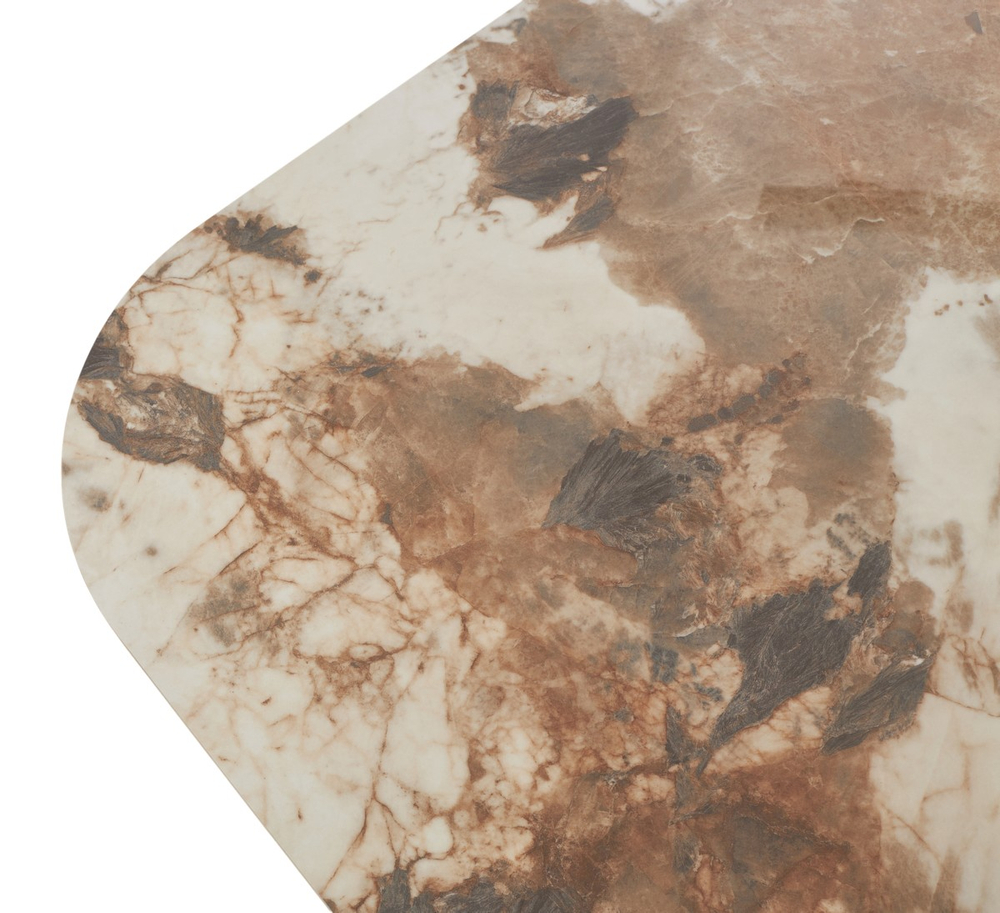 Стол М-City DISAUR Барк (Bark) 180 Ca035, керамика, Орех (Walnut)