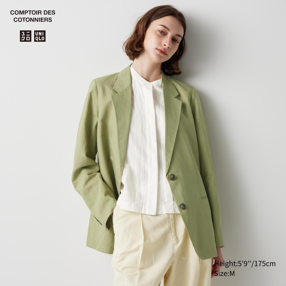 UNIQLO | Льняной Блейзер