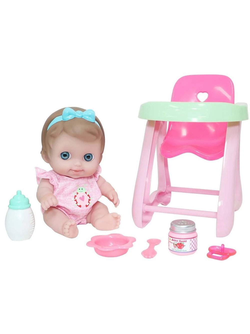 Пупс BERENGUER виниловый 24см с аксессуарами (17430)