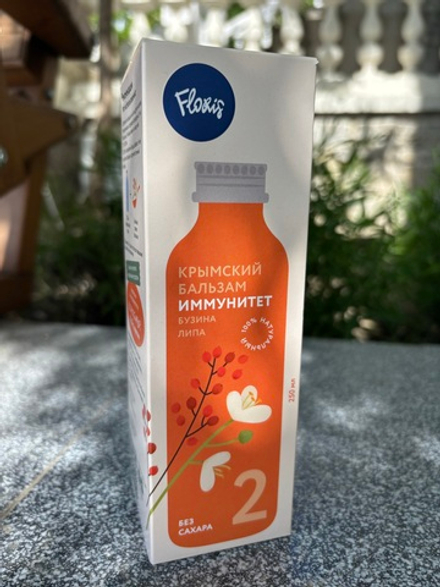Крымский бальзам Иммунитет бузина липа ТМ Floris