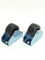 Колесики для мебели прямоходные