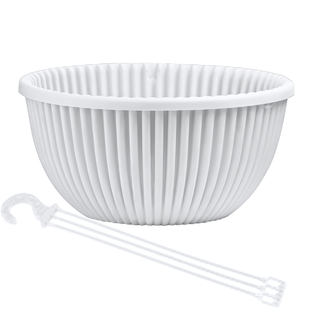 Кашпо Подвесное (6л.) "Верде" Цв. Белый