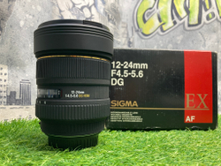 Sigma AF 12-24mm 4.5-5.6 EX DG HSM Canon EF
