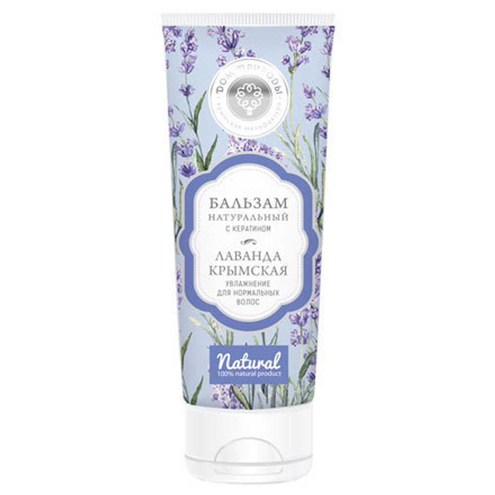 Бальзам для волос на душистой воде с лавандой крымской Увлажнение для нормальных волос, 200 г (3,85 б)