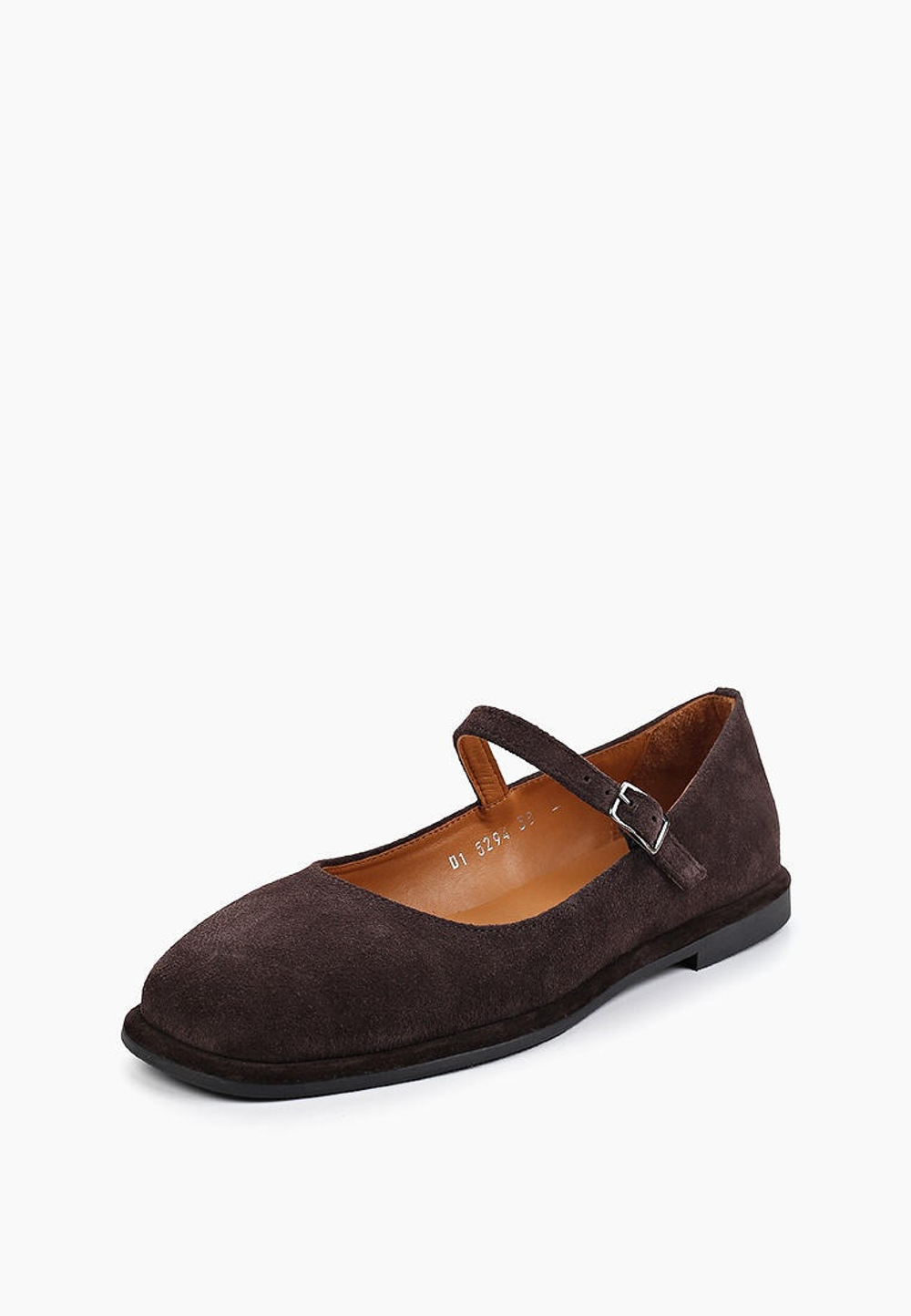 Туфли // Mary Jane Wide // Chocolate