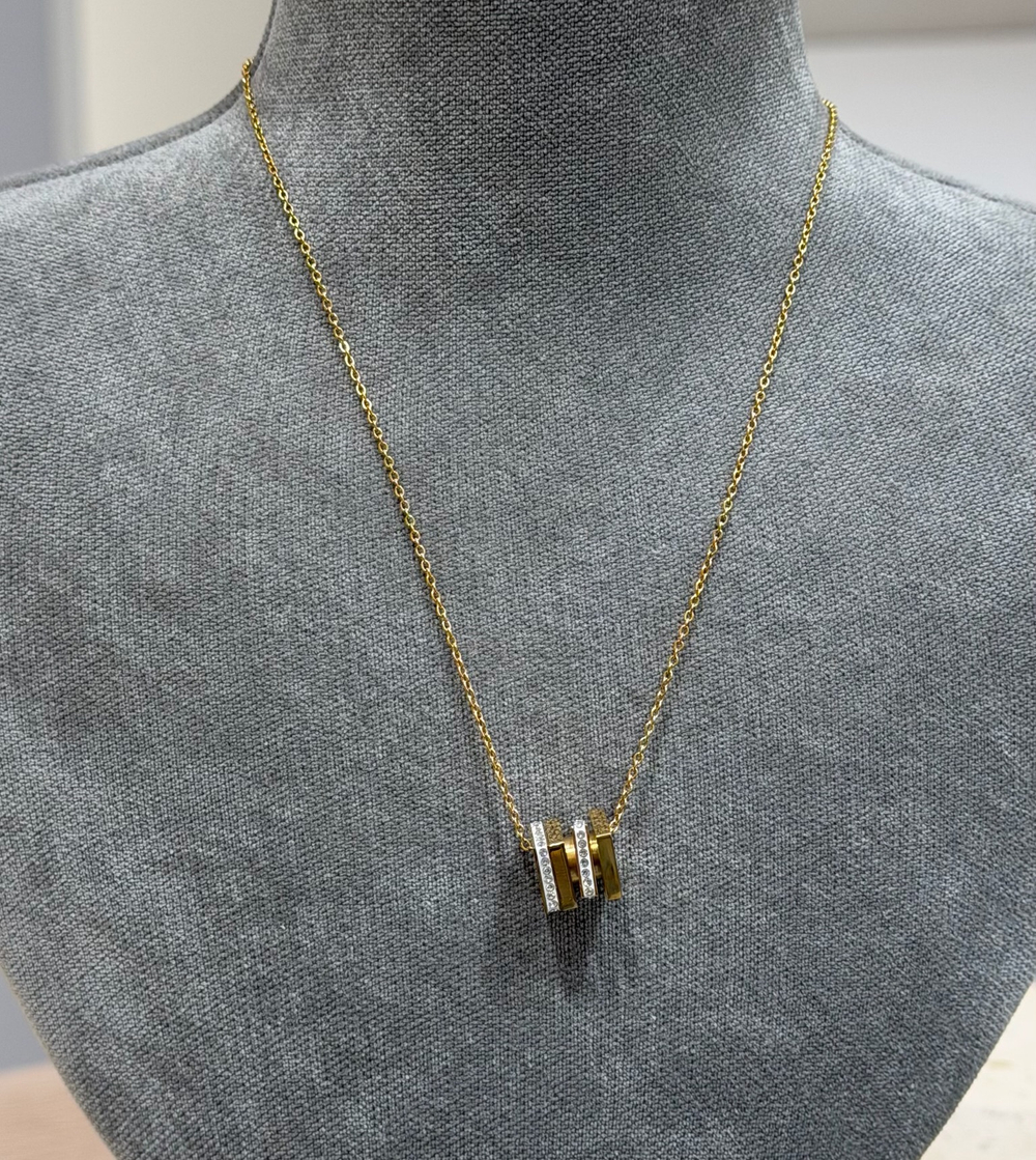 Колье КВАДРАТ gold