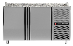 Стол для пиццы POLAIR TM2ENPIZZA-G с бортом
