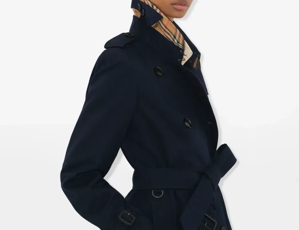 Укороченный тренч Chelsea Heritage с подкладкой Burberry Check