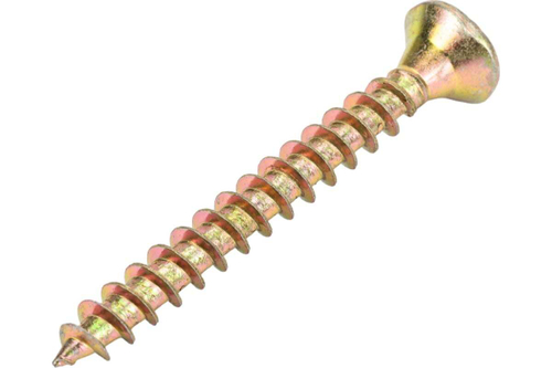 САМОРЕЗЫ СТРОЙБАТ УНИВЕРСАЛЬНЫЕ ЖЕЛТЫЕ 6,0Х50 6ШТ 3249