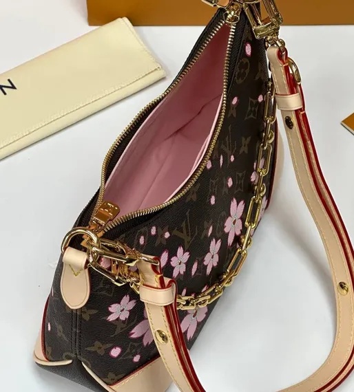 Сумка Louis Vuitton Boulogne коричневый