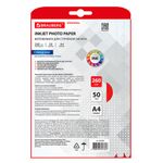 Фотобумага глянцевая, А4, 260 г/м2, односторонняя, 50 листов, BRAUBERG ORIGINAL, 363992