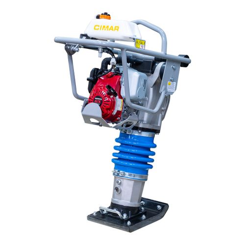 Вибротрамбовка бензиновая CIMAR CT-66P-2A - [66 кг / 12.7 кН / Honda GX100]