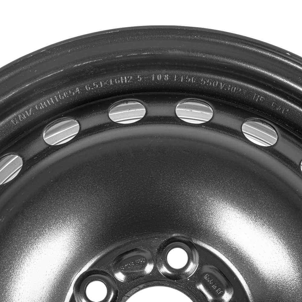 Диск штампованный R16 6.5J 5x108/63.3 ET50 GANZ Black GRN16054