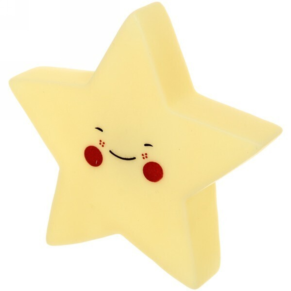 Светильник-ночник «Добрый сон-Звездочка-2» 11см LED на батарейках