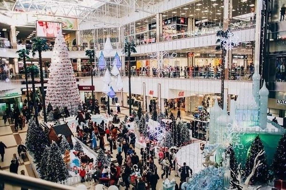 Уличная елка каркасная "Уральская белая сосна" (белая леска) 10 м