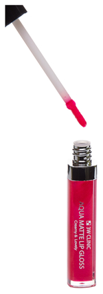Блеск для губ 3W Clinic #03 Aqua Matte Lip Gloss Mystic Rose цвет Мистический Розовый 6,5 г