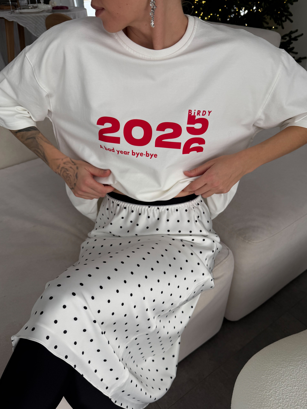 Футболка 2026 BIRDY | Молочный