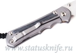 Нож Chris Reeve Large Inkosi Black Canvas Micarta MagnaCut 1028фотография - 5