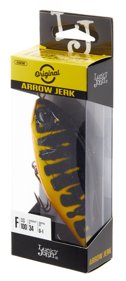 Воблер плавающий LJ ORIGINAL ARROW JERK 10 см, цвет 035