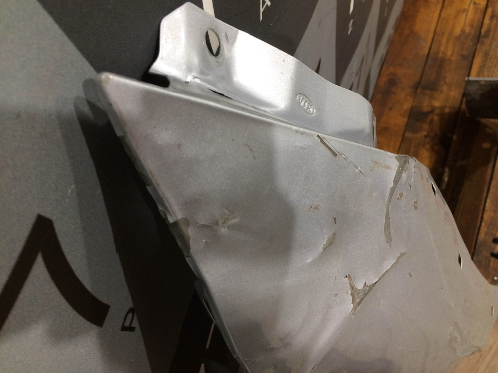 Крыло переднее правое Kia Rio 4 X-Line 17-нв Б/У Оригинал 66321H0250