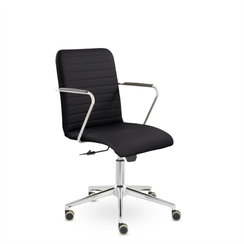 Кресло Честер GTР TG хром Ср Z11 (черный)