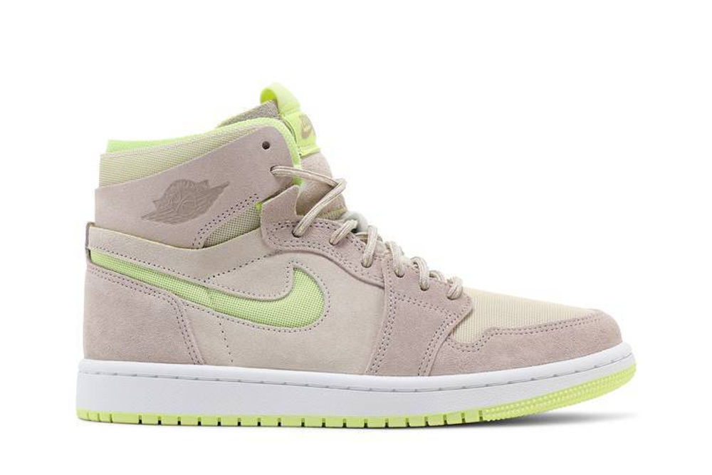 Кроссовки Jordan Air Jordan 1 High Zoom Air Cmft "Lemon Twist" (Женская размерная сетка)