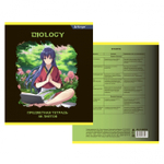 Комплект предметных тетрадей А5 48л., 10 предметов, со справ матер, скрепка, мелов. картон (стандарт), блок офсет, Alingar "Anime style"