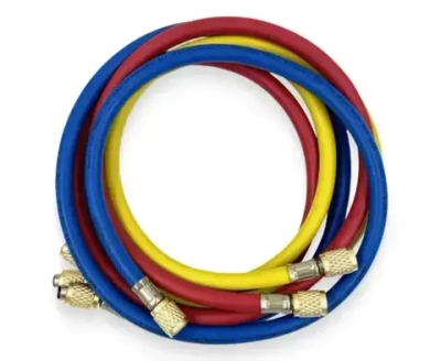 Заправочные шланги Becool BCH4 (1.2 м; 1/4" SAE; набор 3 шт, до 41 Bar)