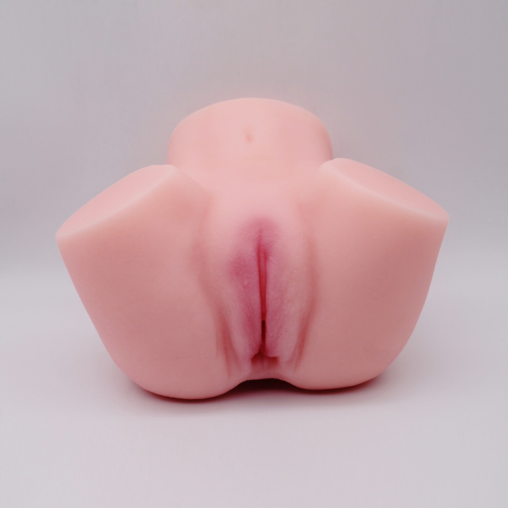 Мастурбатор реалистичный вагина и анус телесный 26 см