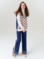 Жилетка в школу для девочки AT1011 сапфировый