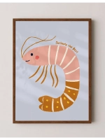 Постер в детскую 40х50 см