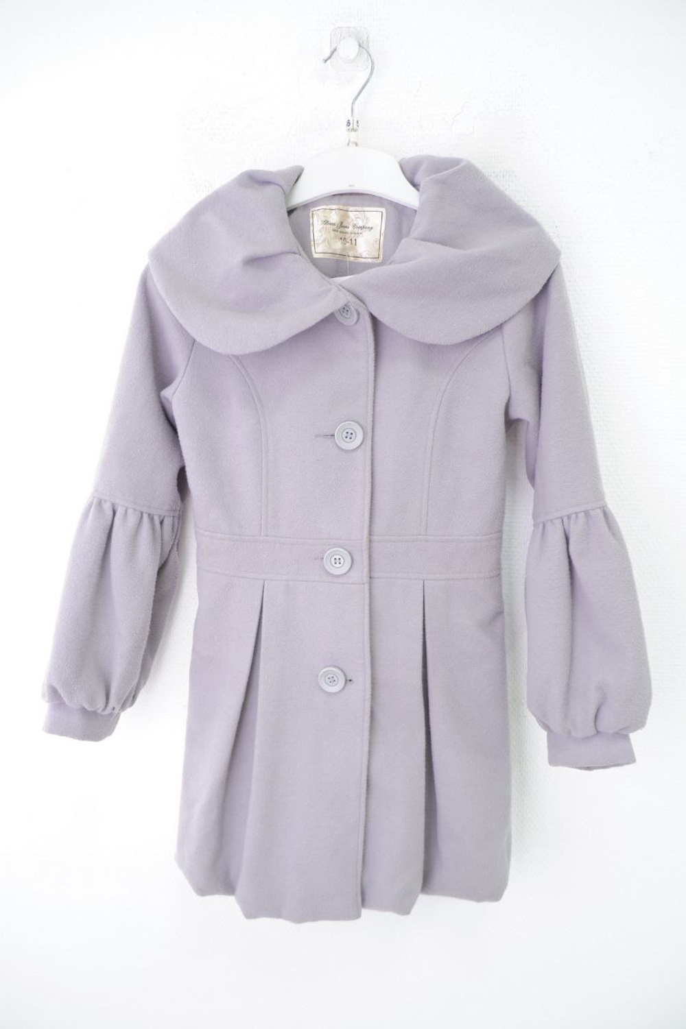 Пальто Gloria Jeans светлое на 10/11 лет