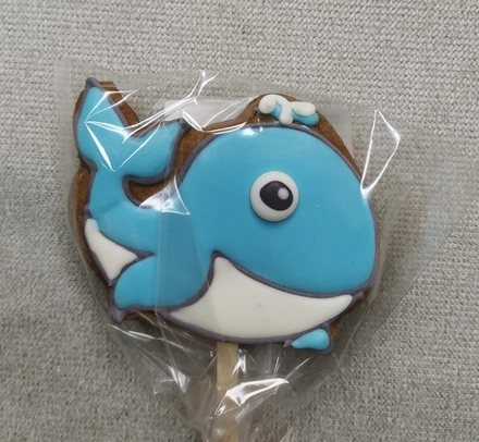 Пряник имбирный "Кит", 40 г