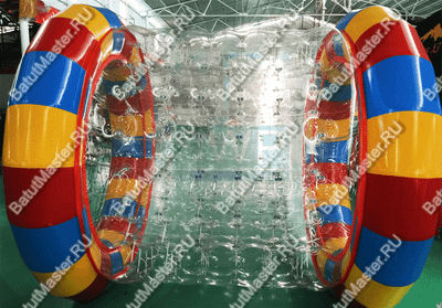 Аттракцион Водный роллер "Комбинированный" ПВХ, 2,2*2*2 м